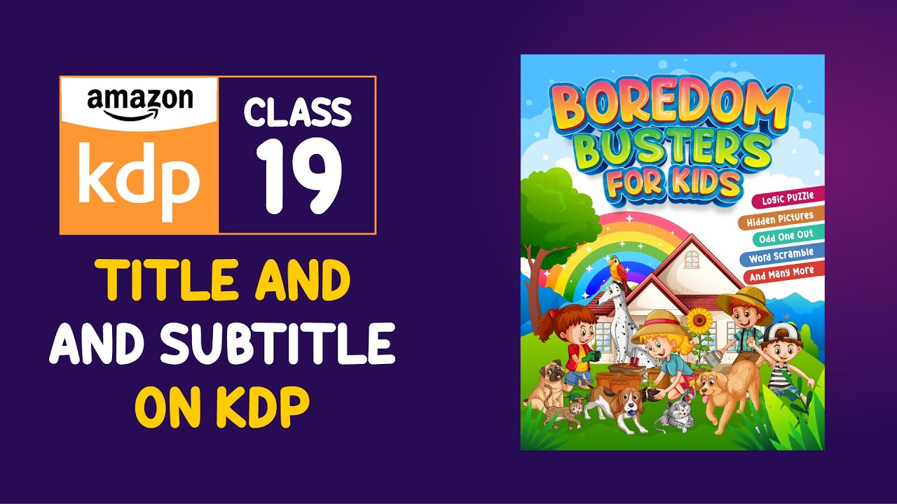 Crafting Effective KDP Titles & Subtitles: Bangla Tips 2023 | LearnWithRakib.pro