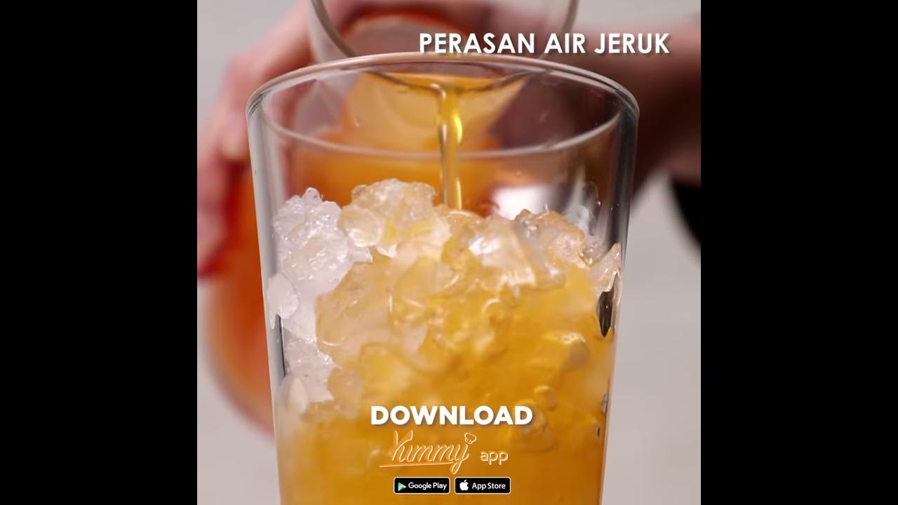 Resep Es Jeruk Probiotik