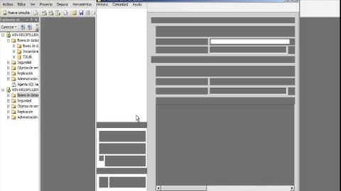 SQL server, Instancia y Bdts