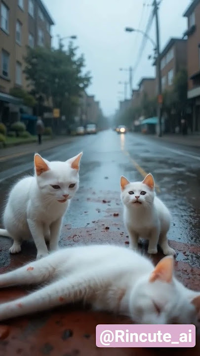 DUA ANAK KUCING INI DITINGGAL IBUNYA KASIHAN BANGET🥺🥺