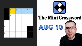 This Crossword Used the Same Clue Twice! (NYT Daily Mini) | THURSDAY, August 10