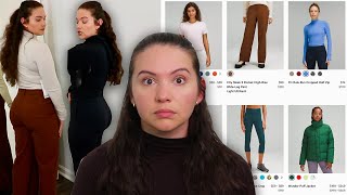 I Bought $1000 Worth of Lululemon Clothes Winter Haul