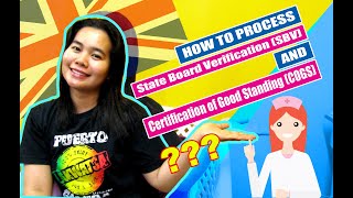 #HOW TO PROCESS STATE BOARD VERIFICATION #SBV AND CERTIFICATE OF GOOD STANDING #COGS #NMC #UKRN screenshot 5