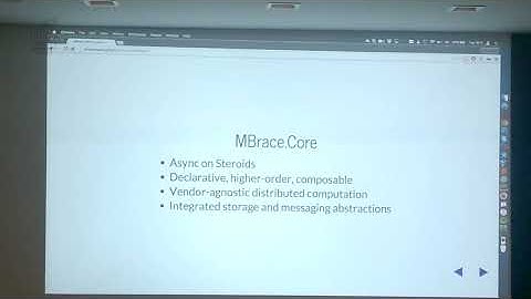 [nyc-fsharp] MBrace: REPL-driven scalable computation with Eirik Tsarpalis (Part 1 of 2)