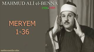 Mahmud Ali el-Benna - Meryem (1-36)