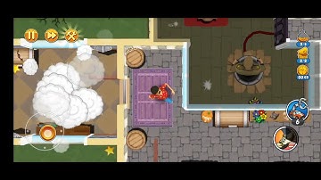 how to solve ROBBERY BOB 2 double trouble easy  Hauntington 6 perfect 100% solution