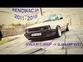 Renowacja Vw Golf 2 1990r. 1.8RP to 2.0ABF by D.Szymik | Restoration 2011-2018 |
