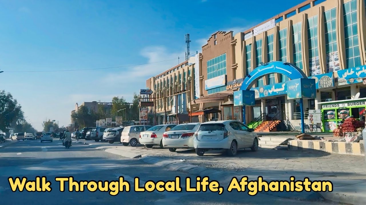 Walking Through Local Life in Kandahar - Real Life in Afghanistan 