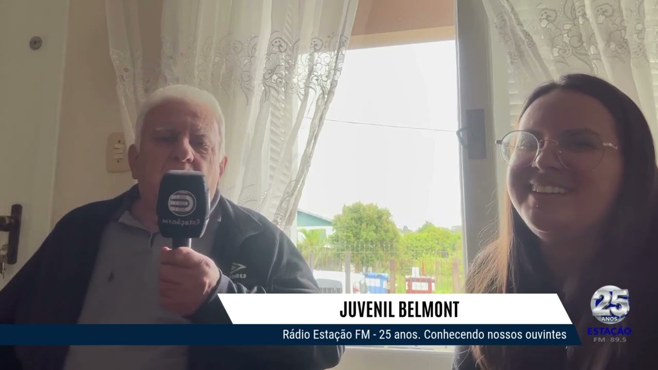 25 Anos da Rádio Estação Fm - Visitando o Juvenil Belmont