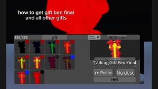 how to get talking gift ben final - find the talking ben Resimi