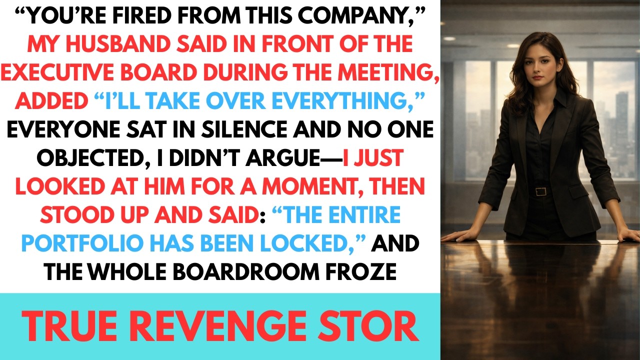 My Husband Fired Me From Our Company—So I Locked Down His Entire Portfolio ♟️