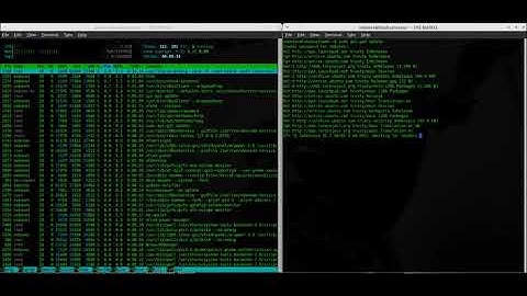 Computer terminal code video sequence - free stock video