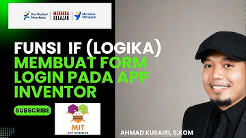Membuat form login di app inventor