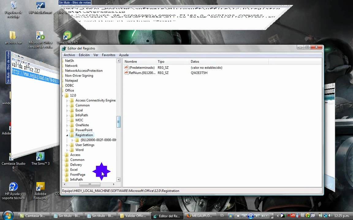 Validar Office 2007 Espa ol YouTube Validar office 2007 espa ol youtube