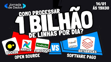 Pipeline ETL Processando 1 Bilhão de Linhas por dia: Databricks, Pyspark, DuckDB e Fireduck