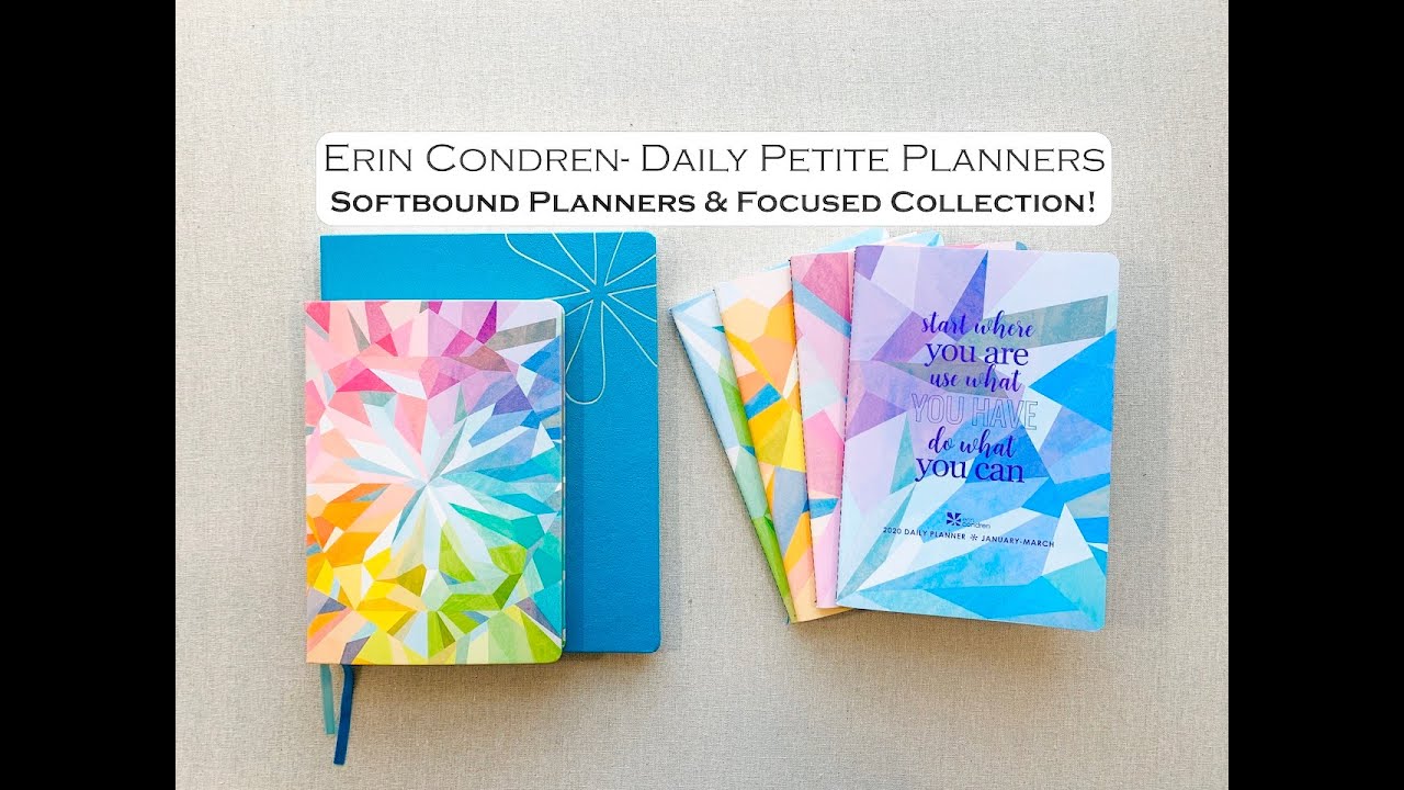 ERIN CONDREN DAILY & SOFTBOUND 2020 PLANNERS! YouTube