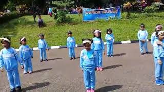 HARDIKNAS DKI 2023 juara 1 senam anak anak