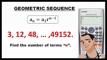 GEOMETRIC SEQUENCE || FINDING THE NUMBER OF TERMS