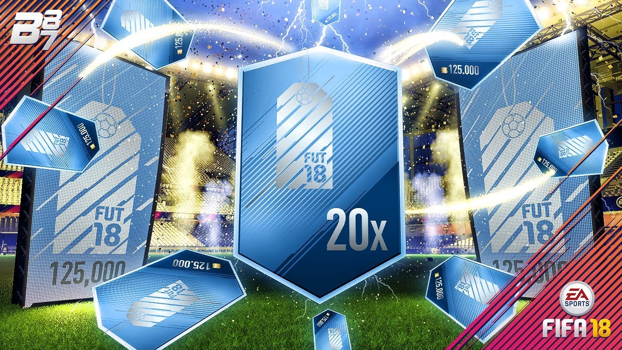 20x 125K ULTIMATE PACKS! THE BEST PACK IN THE GAME? | FIFA 18 ULTIMATE TEAM fifa ultimate team 18