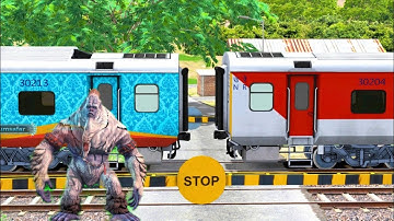 The Shocking Truth Behind ICF Blue Coupling UTKRISHT Coach | Railworks 3 | NTG GAMING