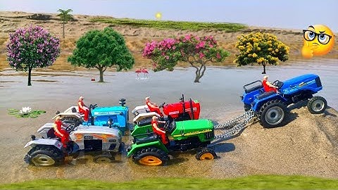 Diy tractor stuck in mud mini science project  || Diy tractor stuck || @pk mini topics | keepvilla||