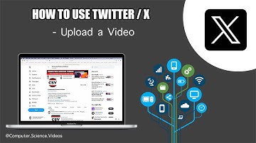 How to UPLOAD a Video to Your X (Twitter) Account On a Mac / Desktop Computer - Basic Tutorial | New