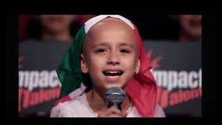 Mi nombre es Sofía y tengo solo 8 años, Niña con cancer canta Mexico vive en mi ❤️