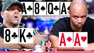 : $2,500,000 Super High Roller Ivey | Katz | Greenwood | Young Epic Final Table Poker Showdown