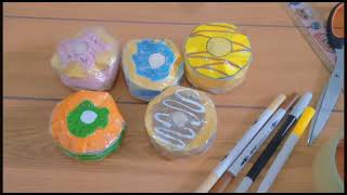 Cara Membuat Squishy Donat Dari Kertas Paper Squishy