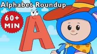 ABC Song | Alphabet Roundup and More | Nursery Rhymes from Mother Goose Club!