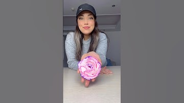 DIY paper flowers Rose (Tissue paper)🌹🥹#diy #diycraft #craftideas #shortsfeed #short #papercraft