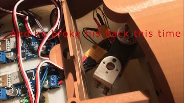 Wolfy the A.I. Canine was supposed to walk.... but now I got something new to fix