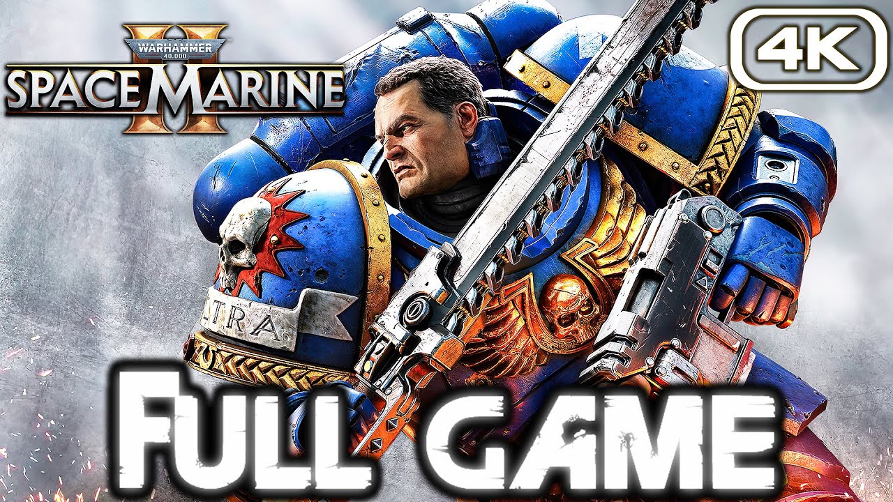 WARHAMMER 40K SPACE MARINE 2 Gameplay Walkthrough FULL GAME (4K 60FPS ...