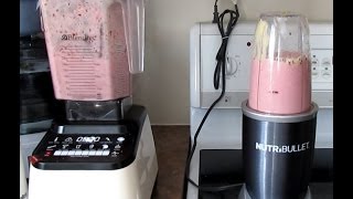 Nutribullet vs Blendtec: Protein Smoothie Test