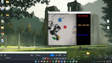 Dobot Magician OpenCV Camera Pick & Place Based on Color (Camera View)