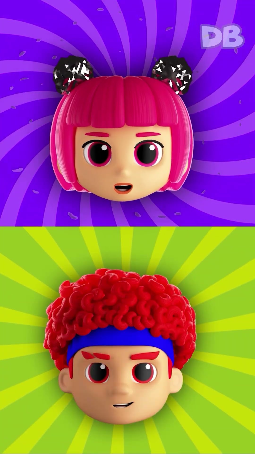 Boo-Ti-Ka-Ti! Boom-Chicky-Cha-Lya! | D Billions #shorts #db