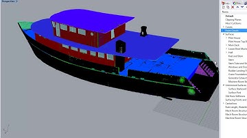 As-Built Surface Fitting Laser Scan Data in Rhino 3D