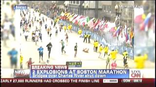 Boston Marathon Explosion at Finish Line