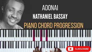 Video thumbnail of "NATHANIEL BASSAY - ADONAI PIANO CHORD PROGRESSION   (chord breakdown & trumpet solo) |KEY F|"