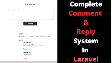 #24 Complete Comment & Reply System in Laravel | Laravel Ecommerce Project Beginner to Advance