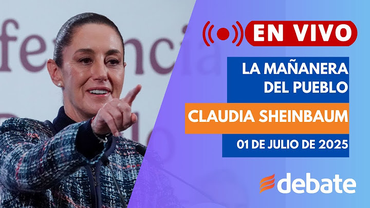 🔴Conferencia matutina de Claudia Sheinbaum presidenta de México del 01 de julio de 2025