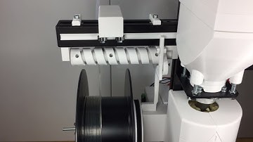 Easy and good filament winding on the original desktop filament extruder E1.6 by ARTME 3D