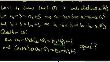 46 Coset Addition is Well Defined