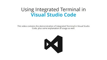 Demo: Using Integrated Terminal in Visual Studio Code