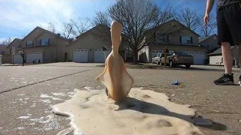 Coke and Mentos Experiment Gone WRONG! (With slow-mo)