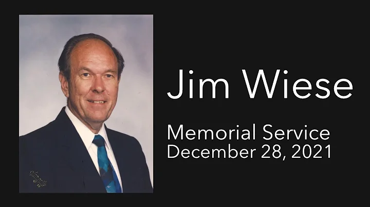 James Wiese Memorial Service