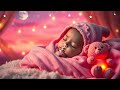 💖 Dreamy Baby Sleep Music 💤 Soft Music Box, Rain &amp; Crickets All Night