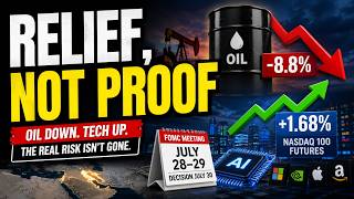 Oil Just Dropped—Why Tech Stocks Still Aren’t in the Clear