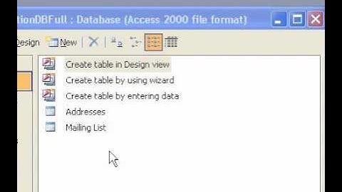Microsoft Office Access 2003 Create a macro
