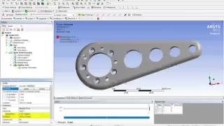 LSBU Mech Eng FEA Assignment 1 - How to test in ANSYS